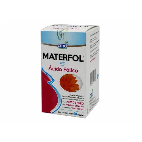 ACIDO FOLICO C/90 MATERFOL