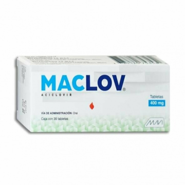 ACICLOVIR 400 MG C/35 MACLOV