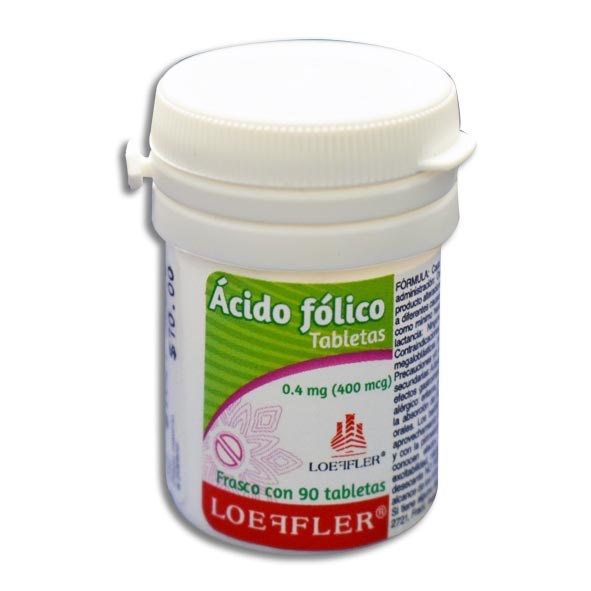 ACIDO FOLICO TAB 90