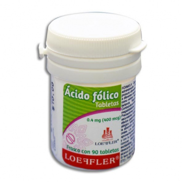 ACIDO FOLICO TAB 90