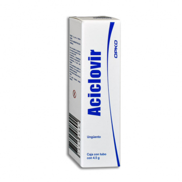 ACICLOVIR (Opko) Ungüento Oft. TUBO c/4.5 G. 30 MG/1 G. 