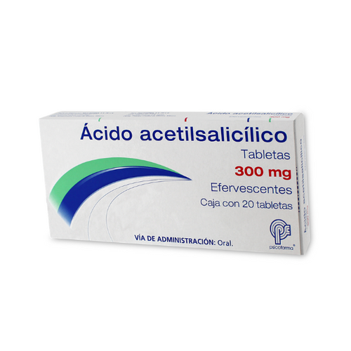 ACIDO. ACETILSALICILICO 300MG