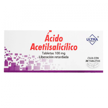 ACIDO. ACETILSALICILICO 100 MG 3