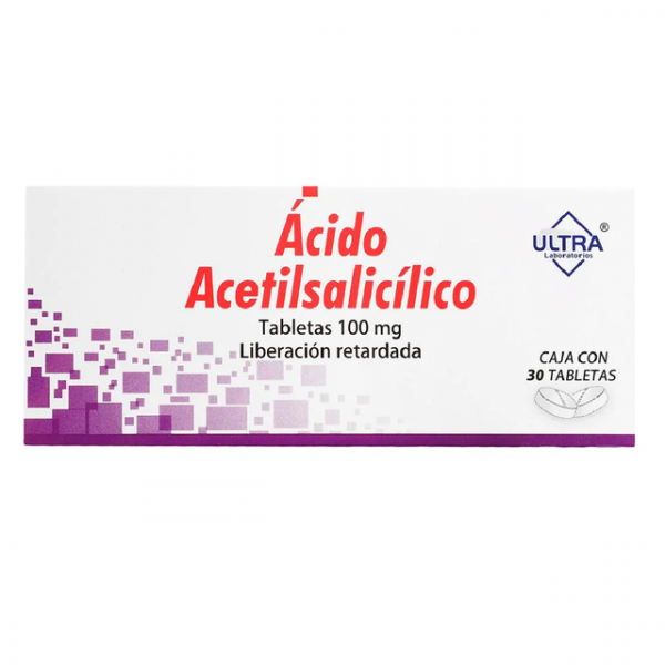ACIDO. ACETILSALICILICO 100 MG 3