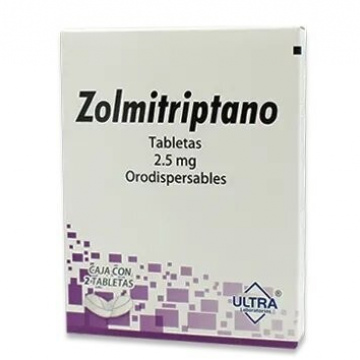 ZOLMITRIPTANO 2.5 MG 2 TAB.